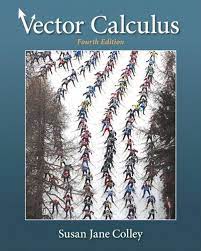 The book cover for 'Vector Calculus' by Susan Colley (published by Pearson)